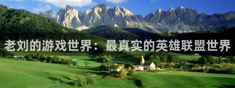 奇亿娱乐2首页登录：老刘的游戏世界：最真实的英雄联盟世界